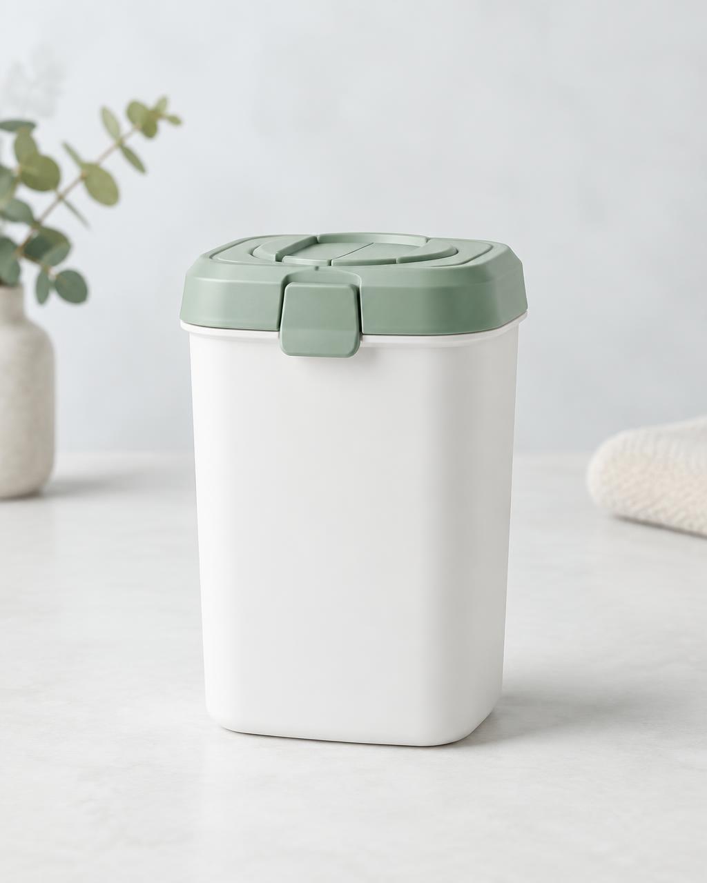 Home Sharps Container on a soft studio backdrop