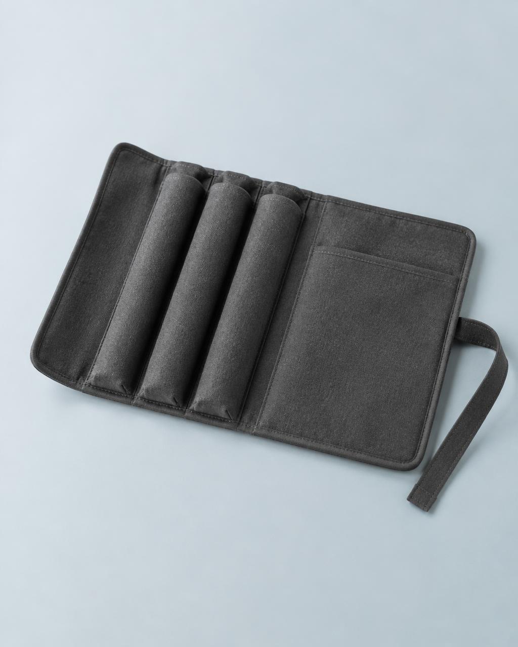 Three-Pen Organizer on a soft studio backdrop